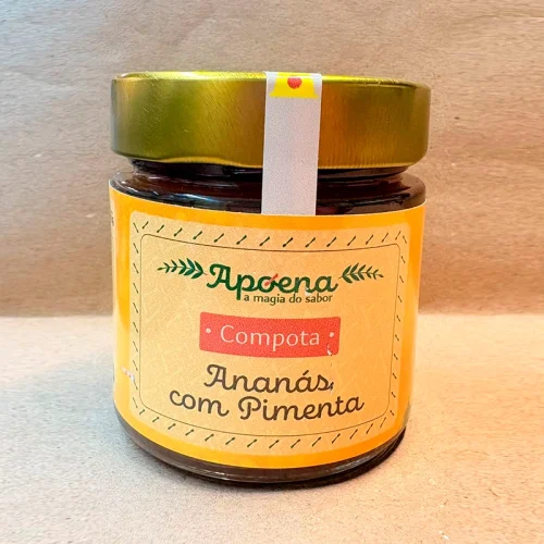 Compota Ananás com Pimenta